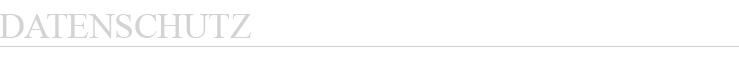 datenschutz